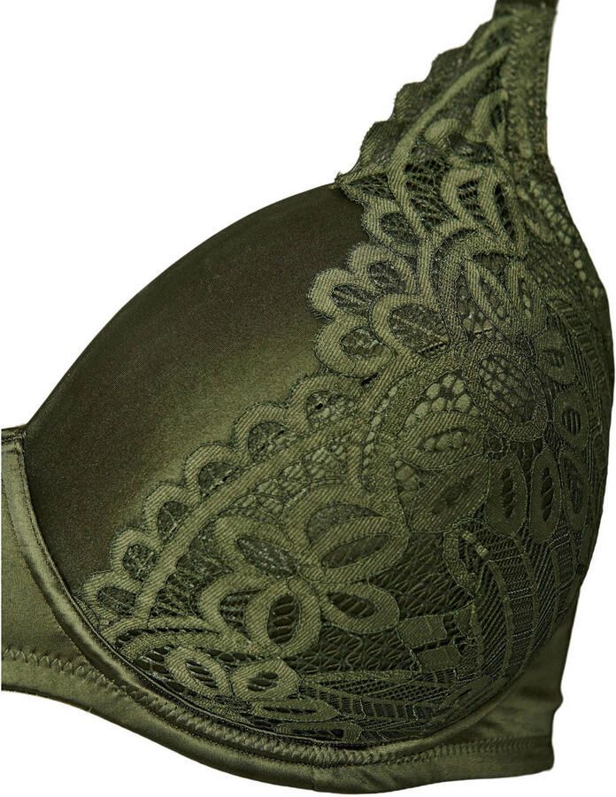 Zizzi voorgevormde beugel-bh Plus Size groen - Foto 2