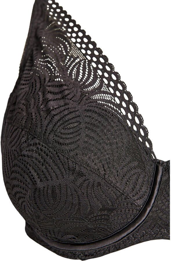 Zizzi voorgevormde beugelbh Plus Size zwart - Foto 3