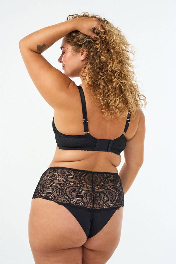 Zizzi voorgevormde beugelbh Plus Size zwart - Foto 2