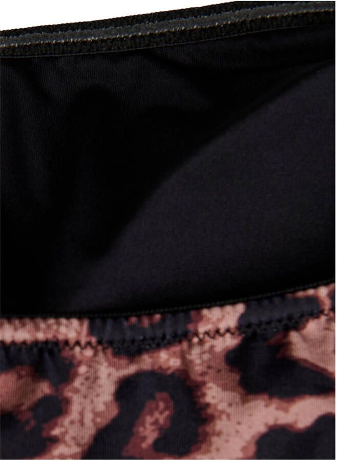 Zizzi voorgevormde strapless bandeau bikinitop CAANNE bruin - Foto 3