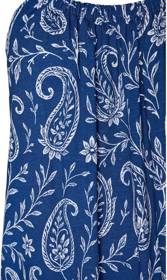 Zizzi zomerjurk met paisley Plus Size blauw - Foto 2