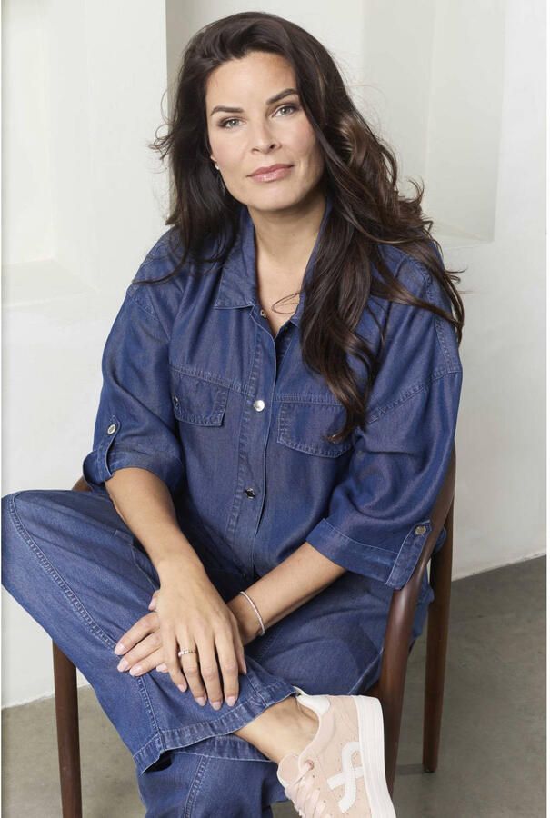Zoso blouse dark blue denim