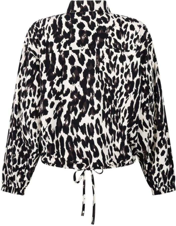 Zoso blouse met panterprint zwart - Foto 2