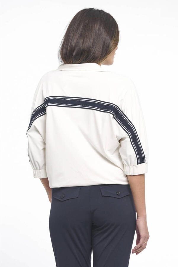 Zoso gestreepte blouse wit - Foto 2