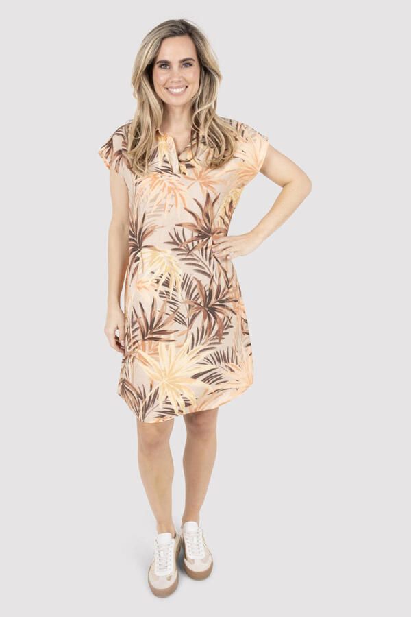 Zoso midi jurk beige