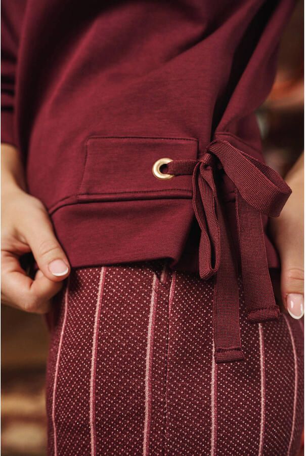 Zoso sweater donkerrood - Foto 2