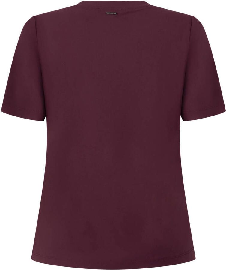 Zoso T-shirt met print donkerrood - Foto 2