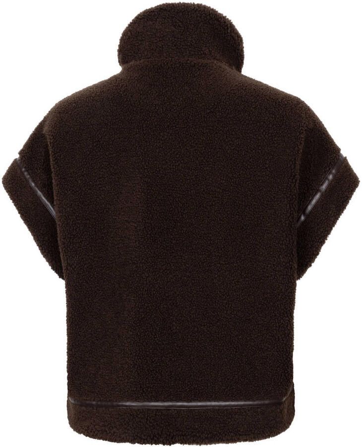 Zoso teddy bodywarmer bruin