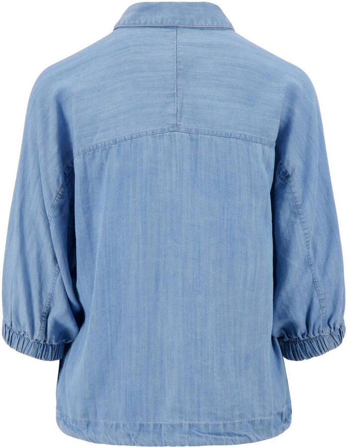 Zusss blouse light blue denim - Foto 2