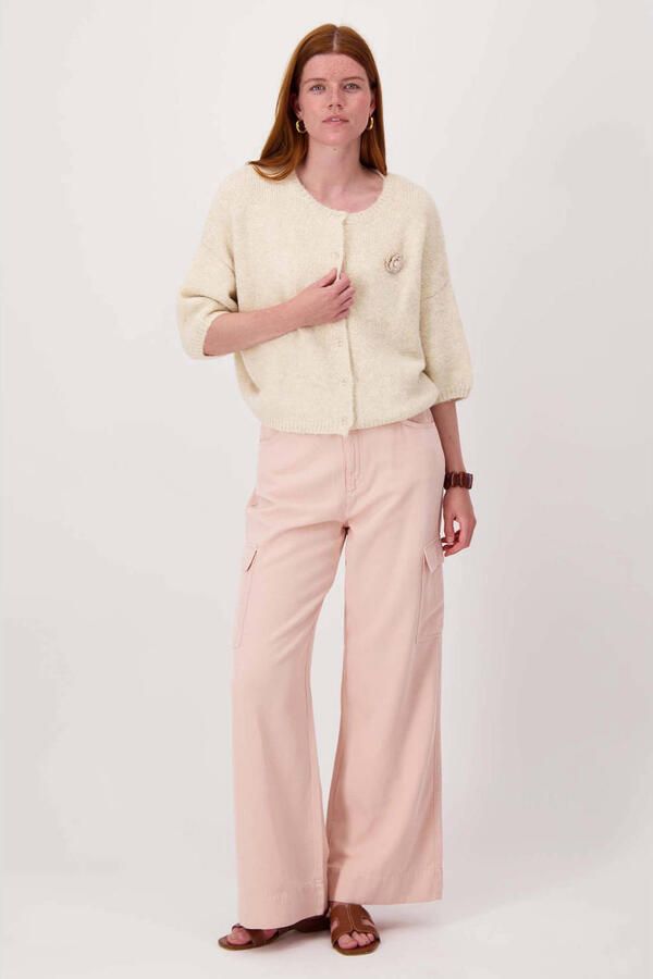 Zusss gebreid vest beige - Foto 3