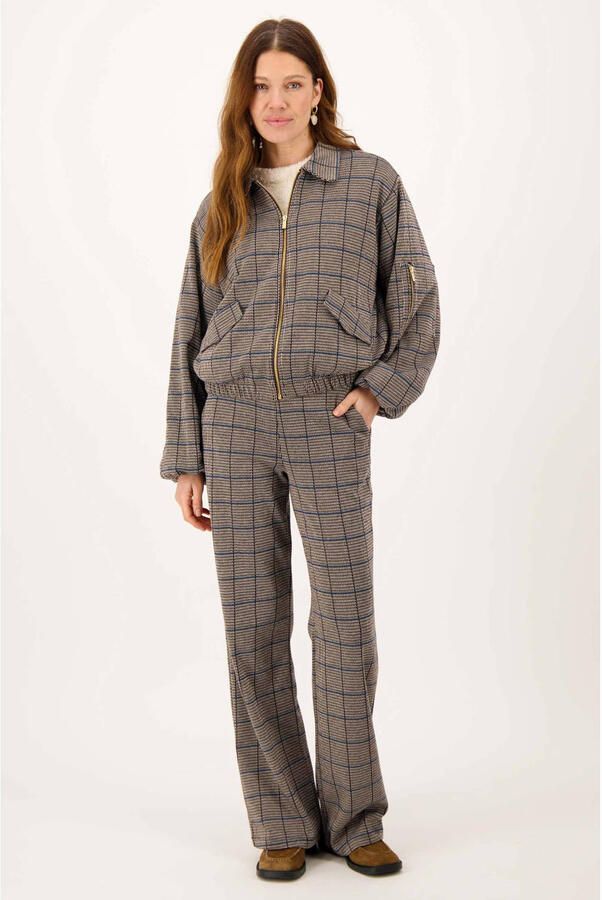 Zusss geruite flared broek meerkleurig - Foto 2