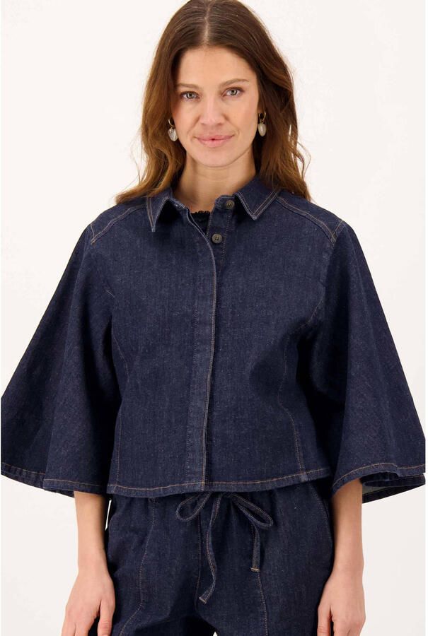 Zusss spijkerjas donkerblauw