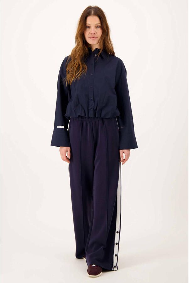 Zusss straight leg broek donkerblauw - Foto 2