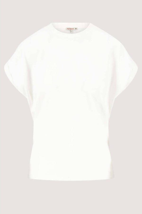 Zusss T-shirt met backprint ecru - Foto 3
