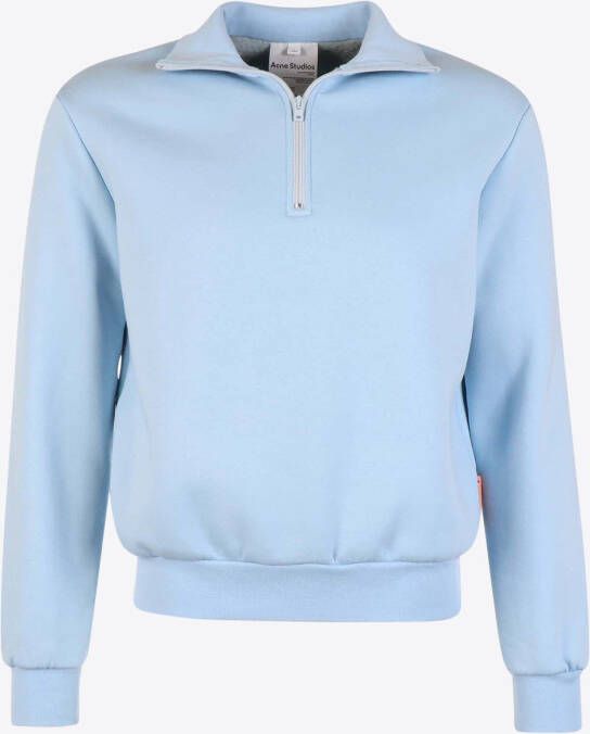 Acne Studios Sweater Blauw Rits