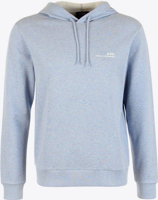 A.p.c. Sweat Blauw Kap Item