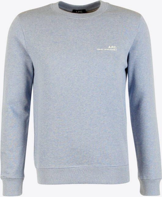 A.p.c. Sweater Blauw Item