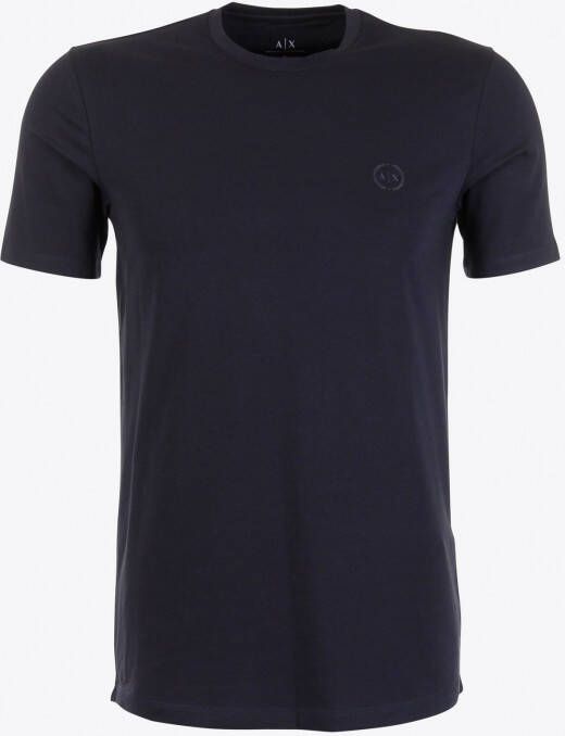 Armani Exchange T-shirt Blauw