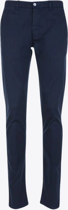 Atelier Noterman Broek Blauw Katoen