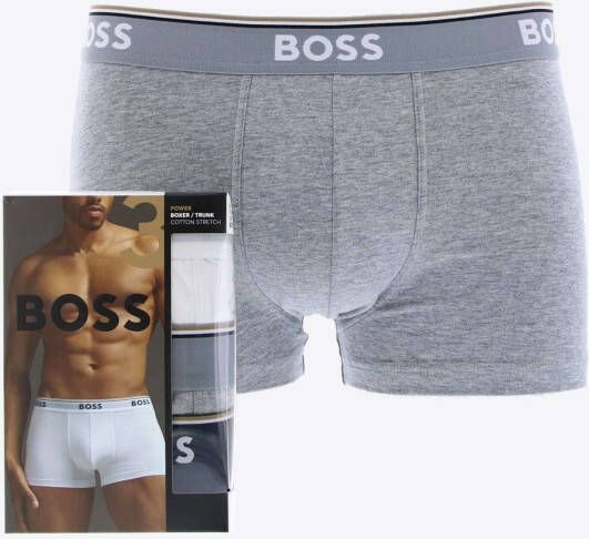 Boss Boxer Grijs 3 Pack
