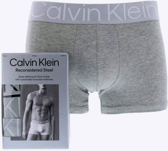 Calvin Klein Boxer Grijs 3 Pack