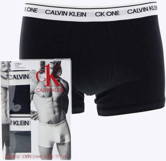 Calvin Klein Boxershort Zwart 2-pack