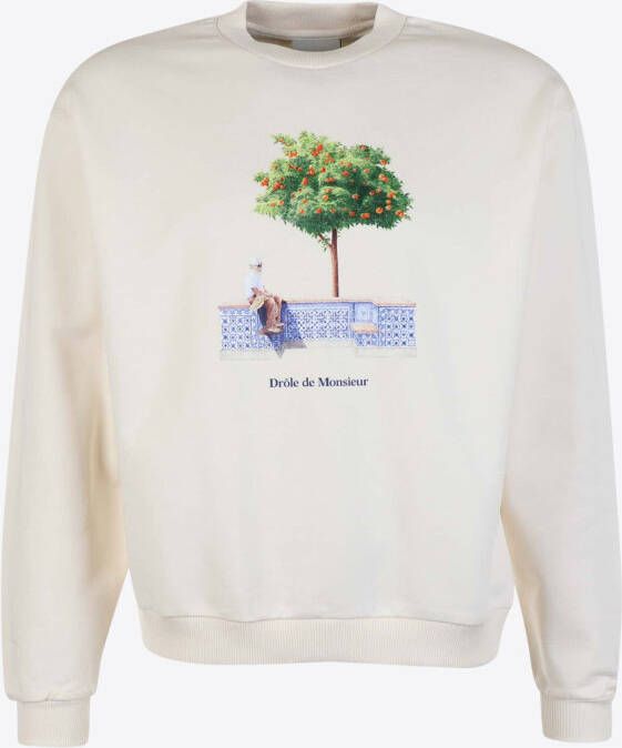 Drôle De Monsieur Sweater Ecru Tree