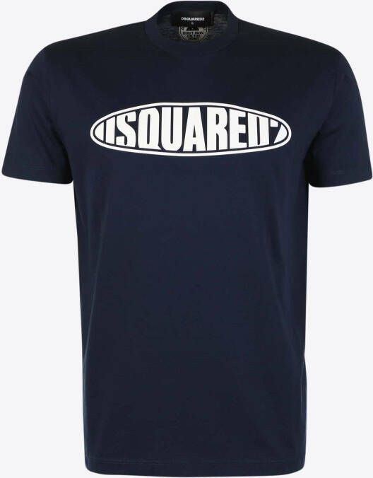 Dsquared² T-shirt Blauw Logo