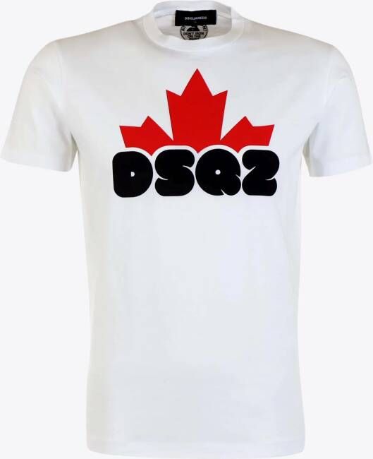 Dsquared² T-shirt Wit Logo