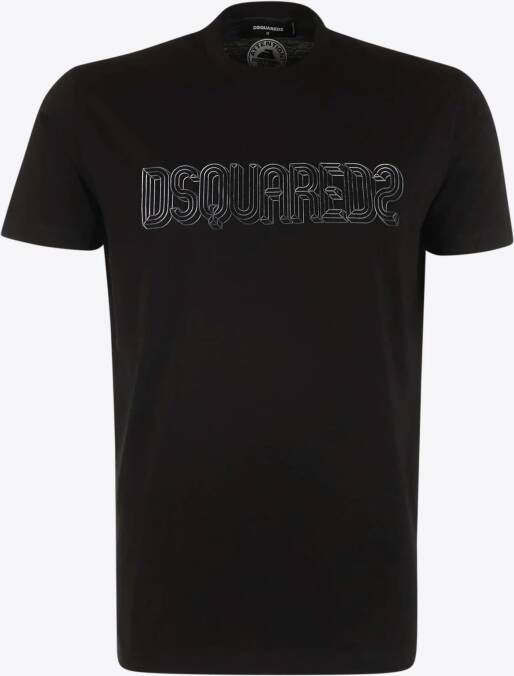 Dsquared² T-shirt Zwart 3d