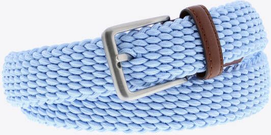 Leyva Riem Blauw Elastiek
