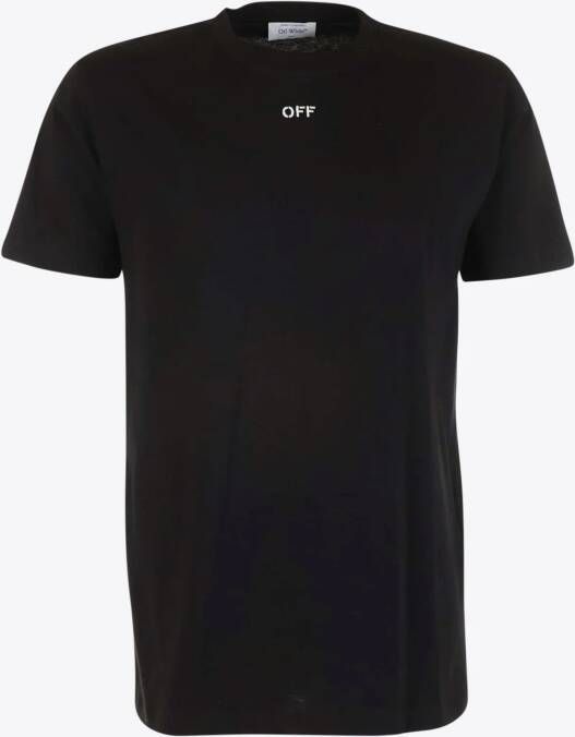 Off-white T-shirt Zwart Off Slim