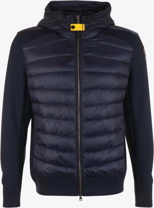 Parajumpers Cardigan Blauw Dons Kap