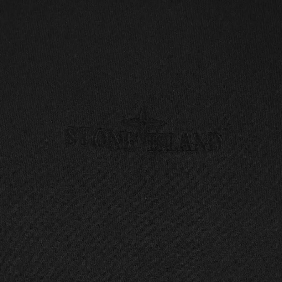 Stone Island T-shirt Zwart Boxy