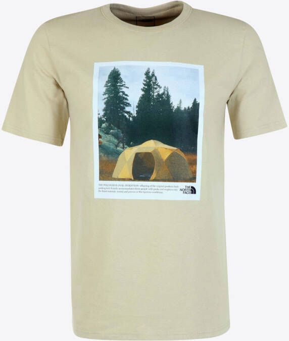 The North Face T-shirt Beige Print
