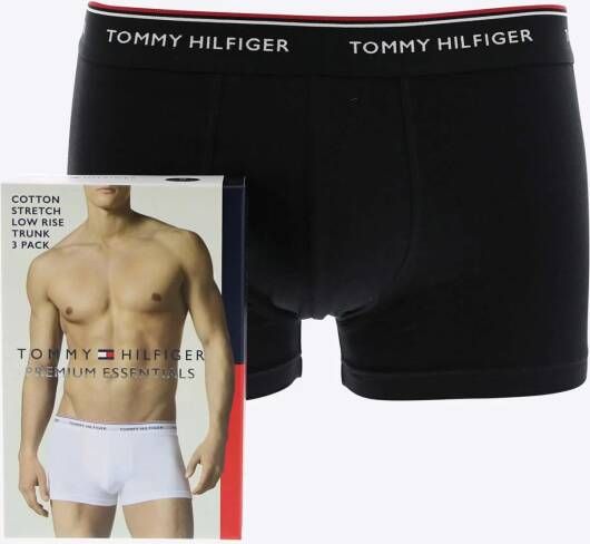 Tommy Hilfiger Boxer Zwart 3 Pack
